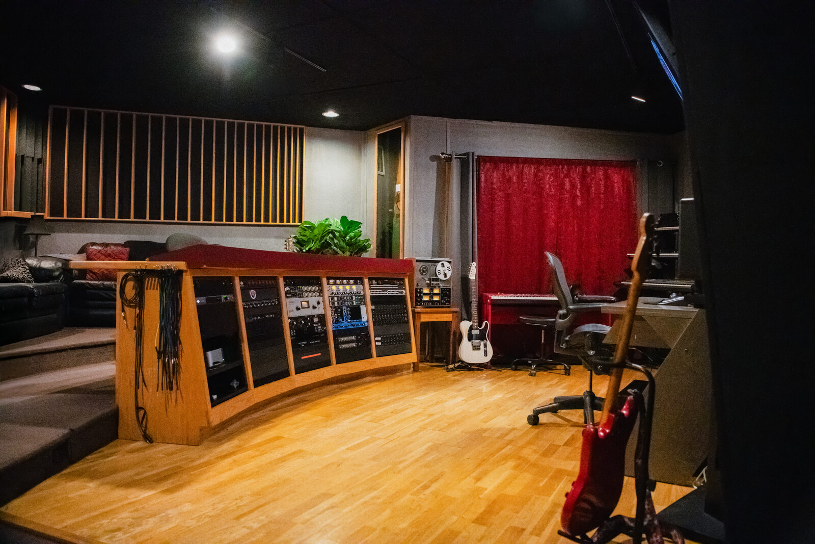 Studio A control room
