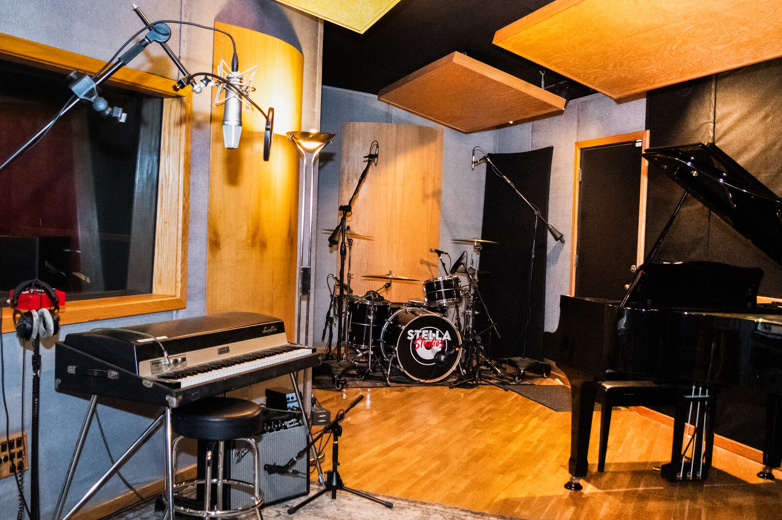 Studio A live room